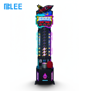 BLEE Machine de jeu de boxe à percussion très vendue, simulateur sportif, <span class=keywords><strong>Rocket</strong></span> Strongman, aire de jeux intérieure, machine d'amusement Hummer - Product Image 2