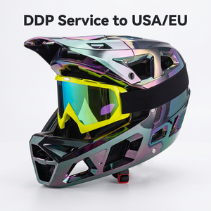 Casco de Ciclismo Integral ASTM F1952, Casco de Descenso MTB, Certificado CPSC EN1078, Venta al por Mayor de Bicicletas, Servicio DDP a EE. UU./UE - Product Image 1