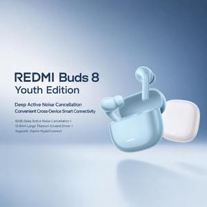 Audífonos Inalámbricos <span class=keywords><strong>Xiaomi</strong></span> REDMI <span class=keywords><strong>Buds</strong></span> 8 Lite Originales con Cancelación Activa de Ruido, Novedades al por Mayor - Product Image 4