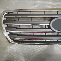 2012-2014 pour Land Cruiser FJ200 GRJ200 calandre de pare-chocs avant de voiture demi-nouveau ABS Chrome gris 53101-60881