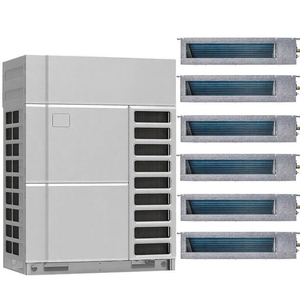 Unidad Exterior VRF de 10KW, 14KW, 16KW para Aire Acondicionado Central, Compatible con Cassette, Ducto y Fan Coil de Pared, Alta Potencia de Refrigeración/Calefacción, Ofrece Eficiencia - Product Image 5