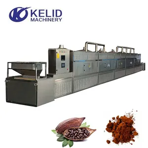 Máquina industrial de esterilização de alimentos por micro-ondas Cocoa Power
