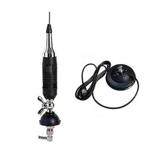 Antena Móvil CB 26-28MHz 4dBi ALAN 9 de Acero Inoxidable para Radio de Coche, Antena para Maletero de Coche - Product Image 1