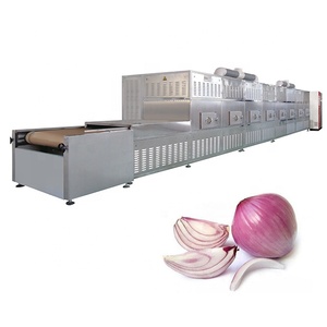 Machine de déshydratation industrielle automatique à micro-ondes pour choux-fleurs jaunes, équipement de séchage de légumes par micro-ondes - Product Image 3