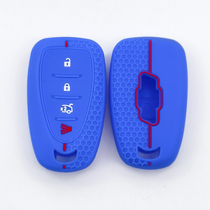 Cho Chevrolet Cruze Malibu Spark Sonic Impala Equinox Volt <span class=keywords><strong>TRAX</strong></span> Traverse Camaro từ xa Fob vỏ bìa Silicone Car Key trường hợp - Product Image 5