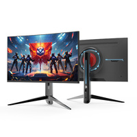 Moniteur de jeu pour ordinateur de 27 pouces, vente chaude, usine, pas cher, LED, sans cadre, PC incurvé, 165 Hz, vente en gros, jeu sans bordure