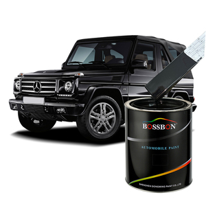 Vernice per Auto Mercedes 197 <span class=keywords><strong>Nero</strong></span> <span class=keywords><strong>Ossidiana</strong></span> Metallizzato, Rivestimento Base per Riparazione e Restauro Auto - Product Image 1