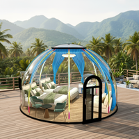 Dôme à bulles transparent en polycarbonate PC pour hôtels et complexes hôteliers - Villa de glamping géodésique OEM en gros