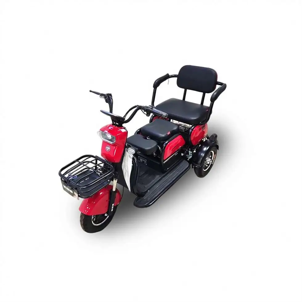 Economic 500W Electric Tricycle For People Moped 3 Wheeler