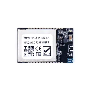 חם מוכר Uart כדי Wi-Fi מודול סידורי מודול wifi מודול סופר קטן fcc ce אנטנה iot-HF-A11-SMT-1 pcb