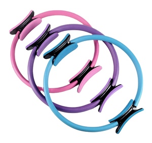 Cercle de <span class=keywords><strong>Pilates</strong></span> Fitness de 14 pouces, <span class=keywords><strong>anneau</strong></span> de <span class=keywords><strong>Pilates</strong></span> pour travailler la tonification des cuisses intérieures, des <span class=keywords><strong>bras</strong></span> et du tronc - Product Image 2