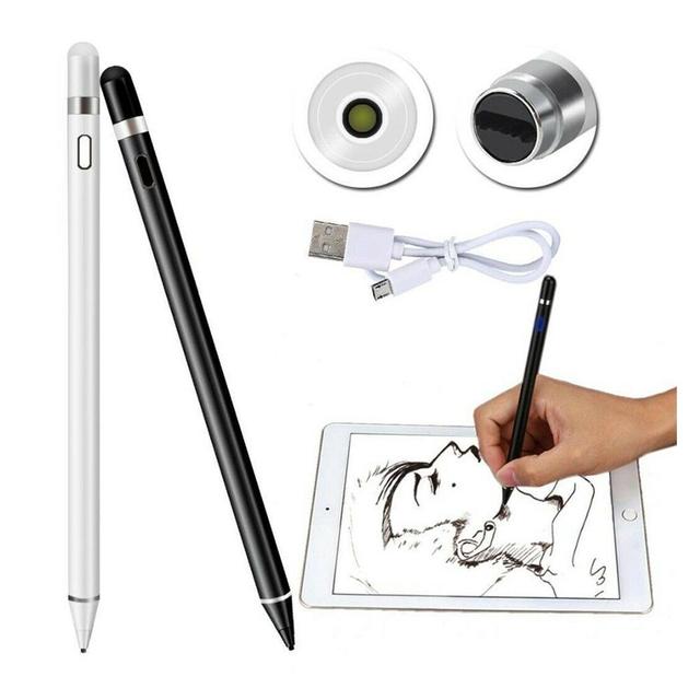 2024 New Design Smart Capacitive Screen Universal Active Drawing Pencil Touch Stylus Pen Compatible Ipad Android