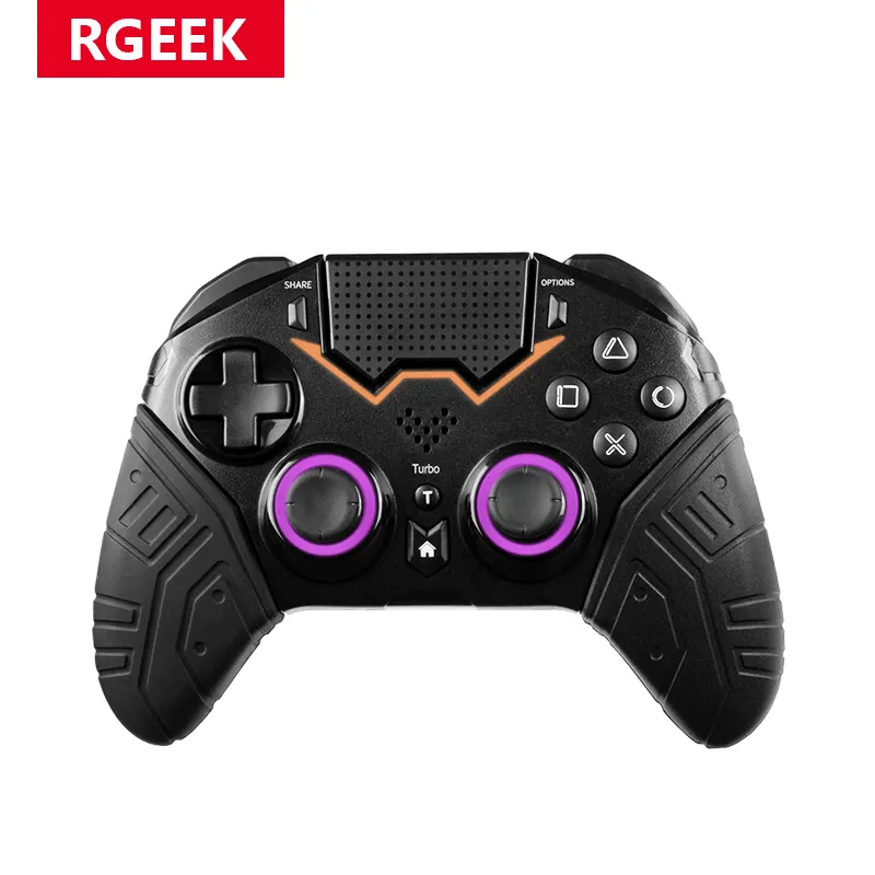 RGEEK Wireless PS4 Console Gamepad Joystick Game Controller para PS4 Handle PS3 Android PC Controller