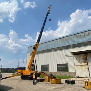 Nhà sản xuất bán hàng trực tiếp CE Mini Crawler hoàn toàn thủy lực Spider Crane 360 xoay nhiên liệu kép không gian nhỏ nâng hoạt động - Product Image 1