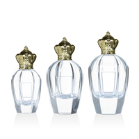 Flacon de parfum de luxe en verre transparent vide de haute qualité avec logo personnalisé, 30ml 50ml 100ml, avec pompe pulvérisatrice et diffuseur à bâtonnets