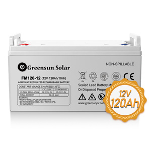 Greensun batería de ciclo profundo sellada de plomo ácido 12V 120ah - Product Image 2