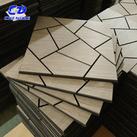 Panneaux acoustiques en placage de bois naturel, design en lattes de bois, Akupanels, panneaux acoustiques en bois, insonorisation