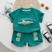Vente en gros Tenue d'été 0-3 mois manches courtes + short Costumes bébé Ensembles de vêtements pour 12-18 mois Vêtements pour tout-petits
