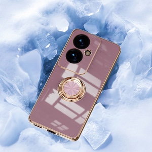 เคสโทรศัพท์เคลือบเงาหรูหราพร้อมขาตั้งวงแหวน 360 องศา สำหรับ <span class=keywords><strong>OPPO</strong></span> Reno11A เคสโทรศัพท์ญี่ปุ่น A79 A3Pro พร้อมที่ยึดแม่เหล็กในรถยนต์ - Product Image 4