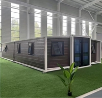 Maison modulaire préfabriquée extensible, design moderne et durable, 2, 3 ou 4 chambres, maison mobile pliable, casa prefabricada