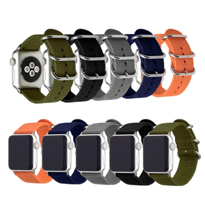 38mm 42mm 49mm cinturino per orologio in <span class=keywords><strong>Nylon</strong></span> con chiusura in acciaio per <span class=keywords><strong>Apple</strong></span> IWatch 8/7/6/5/4/3/2/1 cinturino per orologio sportivo - Product Image 6