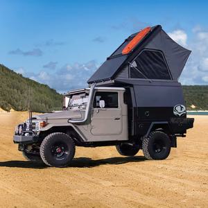 Custom esterno in alluminio doppia cabina Ute gabbia a baldacchino con cassetti - Product Image 1