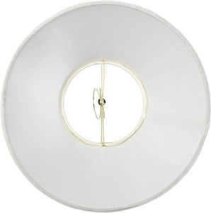 <span class=keywords><strong>Abat</strong></span>-<span class=keywords><strong>jour</strong></span> moderne en tissu plissé blanc en forme de cône avec cadre métallique, couleur personnalisée, à clipser <span class=keywords><strong>sur</strong></span> la lampe, pour lampe de table - Product Image 3