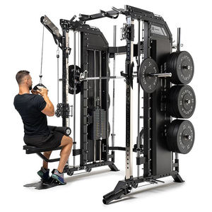 Équipement de fitness complet pour l'entraînement de force : Power Rack, Machine Smith multifonctionnelle, Rack à squats pour la maison - Product Image 4