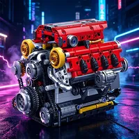 GAOMISI T4065 2026 Nouveau MOC Créatif Ensemble de Blocs de Construction Moteur Dynamique Modèle Éducatif Cadeaux de Bureau 1255 Pièces