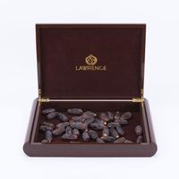 Boîte en bois rectangulaire artisanale KSA Riyadh Season pour chocolats, bonbons, sucre et dattes de mariage - Boîte à pain de mie Ramadan