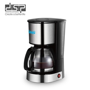 Machine à café électrique de table en acier inoxydable Dsp Drip Coffee Maker 6-10 tasses pour la maison et la cuisine - Product Image 1