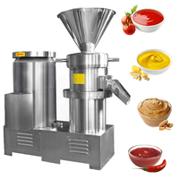 Broyeur Colloïdal de 200 à 5000 Kg/h en Acier Inoxydable pour la Fabrication de Beurre de Cacahuète, Beurre d'Amande, Pâte de Noix, Sauce Chili et Houmous