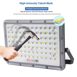 Faro <span class=keywords><strong>LED</strong></span> Solare Portatile Ricaricabile IP65 in Alluminio per Giardino, Emergenze, Campeggio e Uso in Cantiere - Product Image 2