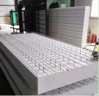 Panel de Malla de Alambre Soldada, Malla de Protección de Acero Galvanizado, Panel Sándwich con Núcleo de Espuma EPS 3D, Corte y Doblado