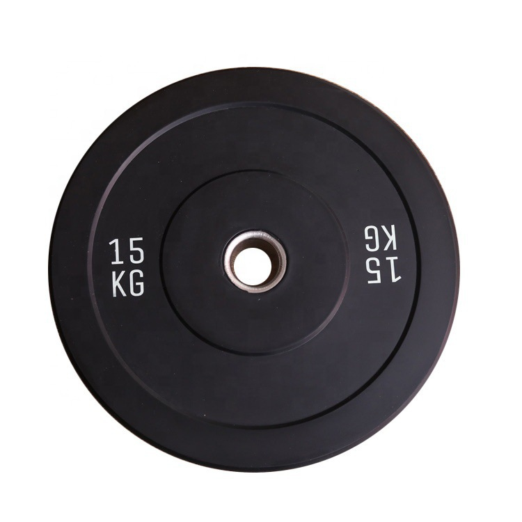 Wholesale Competition Rubber Weight Plates Steel Bumper Plates in Various Colors for Free Weights kg