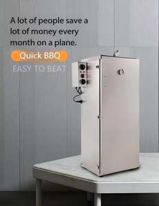 <span class=keywords><strong>Horno</strong></span> Ahumador de Alimentos Multifuncional de 9 Niveles, 1000W, Acero Inoxidable, Ahumador Eléctrico para Carne, Pescado, <span class=keywords><strong>Pollo</strong></span> y Embutidos - Product Image 5