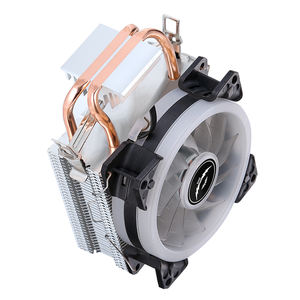 Qiuz2 2 isı boruları CPU isı emici masaüstü bilgisayar LGA 2011 X99 X79 anakart 4 dakika sessiz Fan 90mm için yanar - Product Image 3