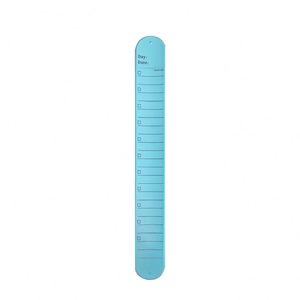 Wearable Nurse Notepad Wristbands Silicone Reminder Bracelet Write on Memo Writable Dry Erase Slap <b>Sticky</b> <b>Notes</b> Ruler - Product Image 2