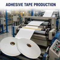 PVC-folie rolset glad mat heavy duty kern op maat gemaakte industriële grondstof voor het converteren van kleefband OEM