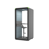 Cabine de méditation insonorisée pour bureau, espace de travail silencieux et confortable, cabine téléphonique, studio de luxe insonorisé