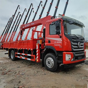 รถเครนติดรถบรรทุก Dongfeng 4X2 แบบยืดหดได้ ราคาประหยัด สำหรับงานเหมืองและงานก่อสร้าง - Product Image 1