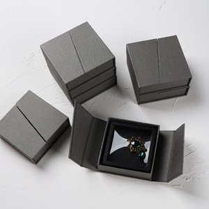 Wholesale Custom Printed Split <b>Gift</b> PE Film <b>Box</b> Special Paper Packaging Craft Necklace Bracelet Ring Jewelry Storage Jewelry <b>Box</b> - Product Image 1