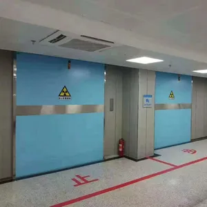 医院x线室x线扫描x线铅屏蔽滑动板门