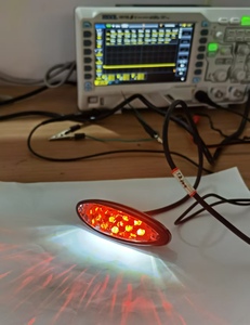 Accesorios para Motocicleta, Luz Trasera LED, Luz de Freno para Motocicleta con Luz de Matrícula, Homologación E-mark - Product Image 5