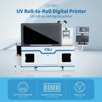 Imprimante numérique jet d'encre UV éco-responsable CSJ-9500, tête d'impression Ricoh, résolution 600 dpi, impression de données variables