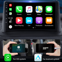 Voiture multimédia 9 pouces pour Renault Megane Voiture DVD Stéréo Autoradio Android Navigation Sans Fil CarPlay Android Auto 4G WIFI GPS
