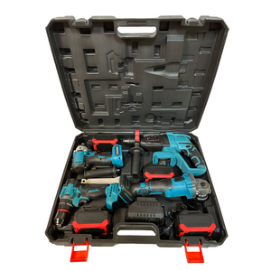 Juego de 5 Herramientas Eléctricas Inalámbricas con Certificación de Calidad al Mejor Precio, Batería de Litio de 20V/21V, Estuche Rígido, Uso Profesional - Product Image 4