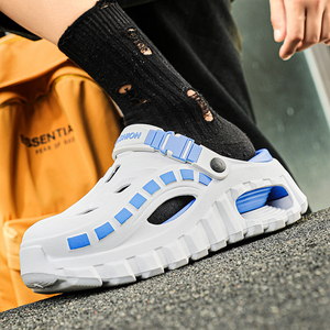 Sabots et <span class=keywords><strong>mules</strong></span> de plage unisexes classiques style Mecha en EVA personnalisables, pantoufles de récupération en mousse, vente en gros pour hommes et femmes - Product Image 6