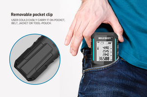 Laser khoảng cách Meter giá telemetre laser chuyên nghiệp Độ chính xác cao phạm vi 100m Laser telemeters - Product Image 4