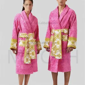 Купальный халат в европейском стиле, мужской хлопковый Халат, роскошный банный халат с индивидуальным логотипом, льняной халат, Мужская Ночная рубашка